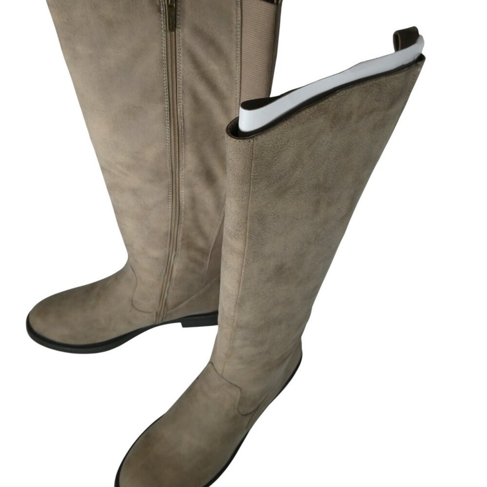 Wanted Women's Monarch Taupe Knee-High Boots Size 8.5 Model 262701 – Classic - Picture 4 of 12